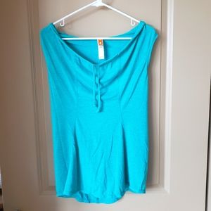 Lucy Brand Hooded Tank Top
